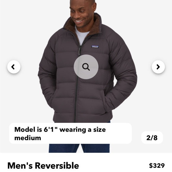 Patagonia Other - Patagonia Mens Reversible Silent Down Fleece